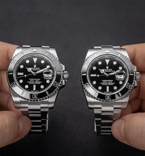 real vs false Rolex submariner